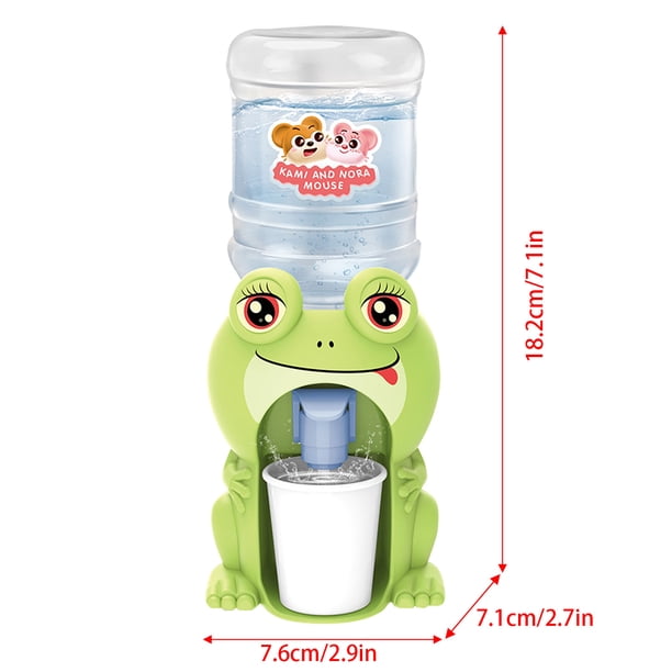 Toddmomy Dispensador De Agua De Juguete En Forma De Gato – Mini Fuente Con Agua Para Juegos De Rol Y Casas De Muñecas