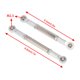 thumbnail image 5 of Accesorio para automóviles Modificación Reemplazo de metal Servo Linkage Reemplazo de barras de enlace para automóviles controlados remotos Modificación Uso de plata 1 Conjunto kenally FN001301-08, 5 of 7