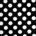thumbnail image 4 of Milliken Black & White Area Rug Eclipse Nightfall Black Polka Dots Circles 7' 8" x 10' 9" Rectangle, 4 of 5