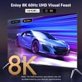 thumbnail image 2 of Cable DisplayPort a HDMI UGREEN 8K @60Hz 4K @120Hz 3.3 pies, 2 of 7