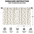 thumbnail image 2 of Pioneer Flower Floral Print Pattern Teens Curtains,Teens Insulated Curtains Set Of 2,Bedroom Essentials,Toddler Room Decor 52"x63", 2 of 5