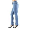 thumbnail image 5 of Fashion2Love Women's Juniors/Plus Classic High Waist Straight Leg Jeans, 5 of 9