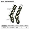 thumbnail image 7 of Knee High Socks for Men and Women, Daisy print Althletic Compression Socks, Support Long Tube Socks for Outdoor Sport, Calf Socks, High Stockings for Women Men, 7 of 7