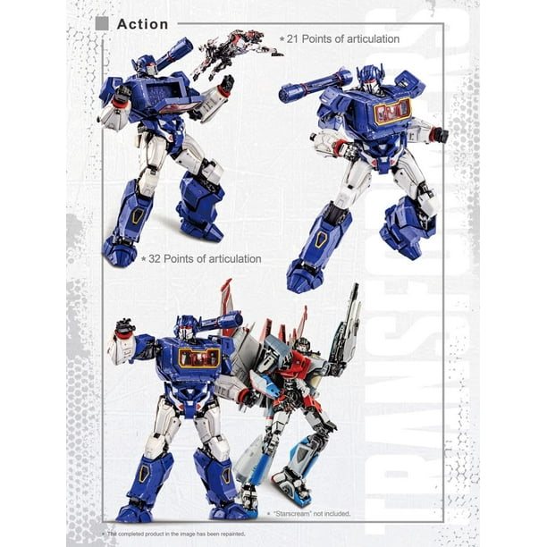 Transformers Soundwave and Ravage フィギュア Transformers Soundwave & Ravage Figure Model Kit Cybertron Easy to