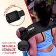 thumbnail image 3 of Cinturón de empuje de cadera DAGM para mancuernas, servicio pesado, 227 kg de capacidad, 3 of 8