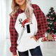 thumbnail image 1 of Cowsor Cute Hoodie for Teen Trendy Letter Print Preppy Hooded Sweatshirts Kids Pullover Long Sleeve School Outfits, 1 of 5