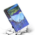 thumbnail image 3 of SaniMore Wallet Case for Samsung Galaxy Tab A8 Case 10.5" 2022 SM-X200/X205, Auto Wake/Sleep PU Leather Case TPU Shell Painted Magnetic Clasp Card Slot Pen Holder Anti-slip Strip Stand Case, Tree, 3 of 9
