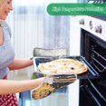 thumbnail image 2 of Yayeee Pot Holders Kitchen Heat Resistant with Pocket 7"x9.8" Cotton Oven Cooking Hot Pads, Bright Skeleton, 2 of 7