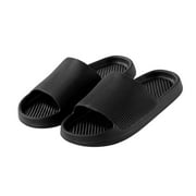 SPFTEM Pillow Slide Sandals for Women Men Platform slides sandals, Shower Bathroom Slippers, Non-Slip Quick Drying Open Toe Super Soft Thick Sole Sandals