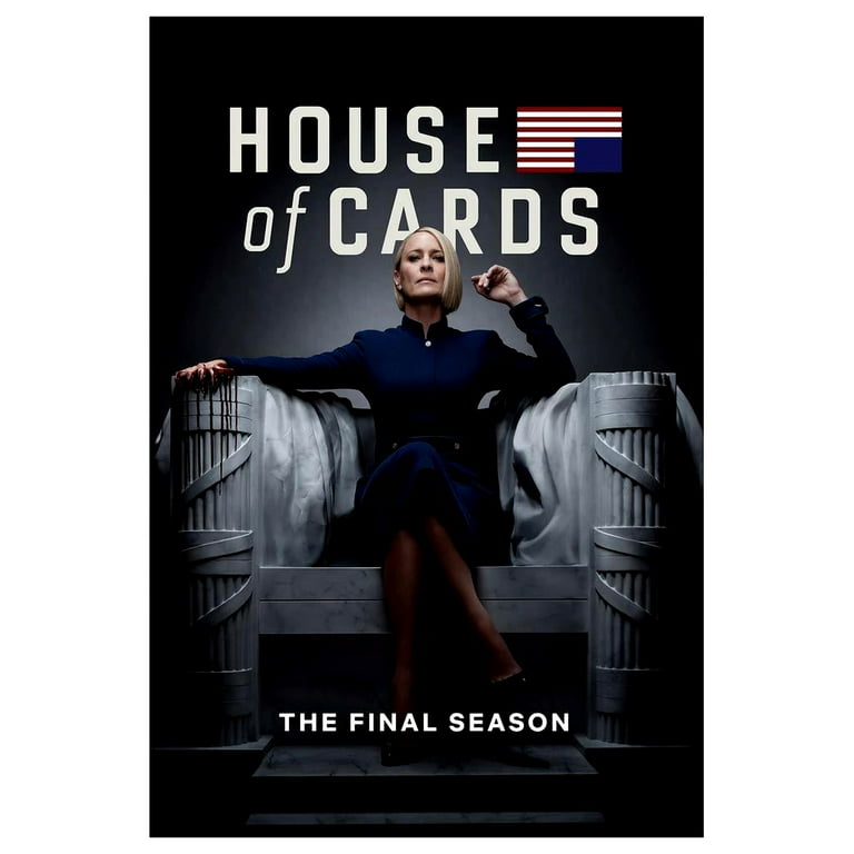 Sony Pictures, House of Cards: The Final Season DVD, 3 discs