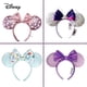 thumbnail image 2 of Nueva diadema con orejas de Mickey Mouse de Disney Space mountain Lunar Año Nuevo Minnie Bow Pink Sequins Cartoon Anime tocado diadema Gif Gao Jinjia LED, 2 of 2