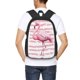 thumbnail image 4 of Disketp Flamingo Mochila Minimalista de Gran Capacidad, Mochila de Viaje para Escuela, Trabajo o Uso Diario, 4 of 6