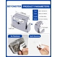 thumbnail image 2 of Beyondtek M-K231S Funciona Para Pt-M95 Pt-65 Pt-70Bm Ptm95 Reemplace Con Cinta Brother P Touch M 12 Mm 0,47 Blanco M-231 Mk231 M231 Negro Sobre Blanco Para Brother Pt-90 Pt-85 Pt-80 Pt-55 Pt-45 8M 26,, 2 of 9