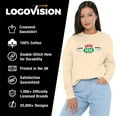 thumbnail image 4 of Friends Central Perk Logo Women's Crew Sweatshirt, 4 of 6