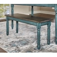 thumbnail image 1 of Powell Furniture Willow Dining Bench, Multicolor, 1 of 7