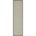 thumbnail image 1 of HomeRoots 385043 2 x 8 ft. Natural & Gray Indoor & Outdoor Runner Rug, 1 of 1