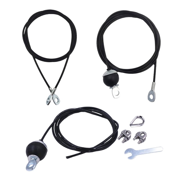 3 piezas 2m Fitness DIY Polea Cable Sistema de cuerda Fuerza Gimnasio Accesorio