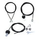 thumbnail image 1 of 3 piezas 2m 5mm Acero Fitness DIY Polea Cable Bíceps Entrenamiento de fuerza Gimnasio casero DYNWAVEMX Fitness DIY Cable de polea, 1 of 8
