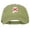 Cactus, variant on Alabama State Flag Map Embroidered Low Profile Cotton Cap - Black OSFM
