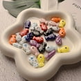 thumbnail image 6 of 38pcs Of Fish-shaped Ceramic Beads, Suitable For DIY Jewelry Making, Vibrant Handcrafted Items, Used As Accessories For Bracelets, Necklaces, Keychains, And Mobile Phone Chains, 6 of 9