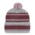 thumbnail image 2 of Men's '47 Gray Texas A&M Aggies Rexford Cuffed Knit Hat with Pom, 2 of 2