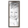 thumbnail image 2 of ArtToFrames 16" x 41" Muted Silver Picture Frame, 16x41 inch Silver Wood Poster Frame (WOM-4626),  Pack, 2 of 8
