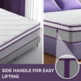 thumbnail image 6 of Full Mattress, 12 Inch Medium Firm Hybrid Mattresses with Gel Memory Foam and Pocket Springs, Pressure Relief & Firm Support, Full Bed Mattresses in a Box, Motion Isolation, Edge Support, 6 of 14