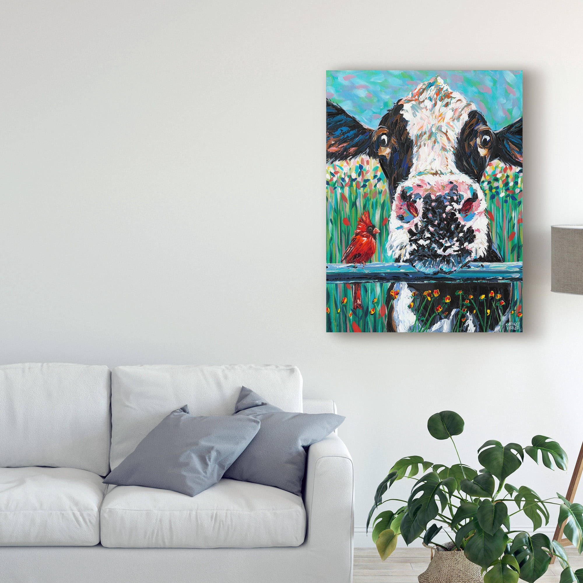 Trademark Fine Art 'Farm Buddies I' Canvas Art by Carolee Vitaletti