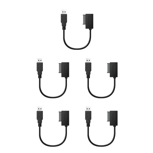 Bearachild USB2.0 SATA Cable Home Office Laptop CD Fittings Equipment Adapter Connector PC Reader Driver External Optical Type1 NO1