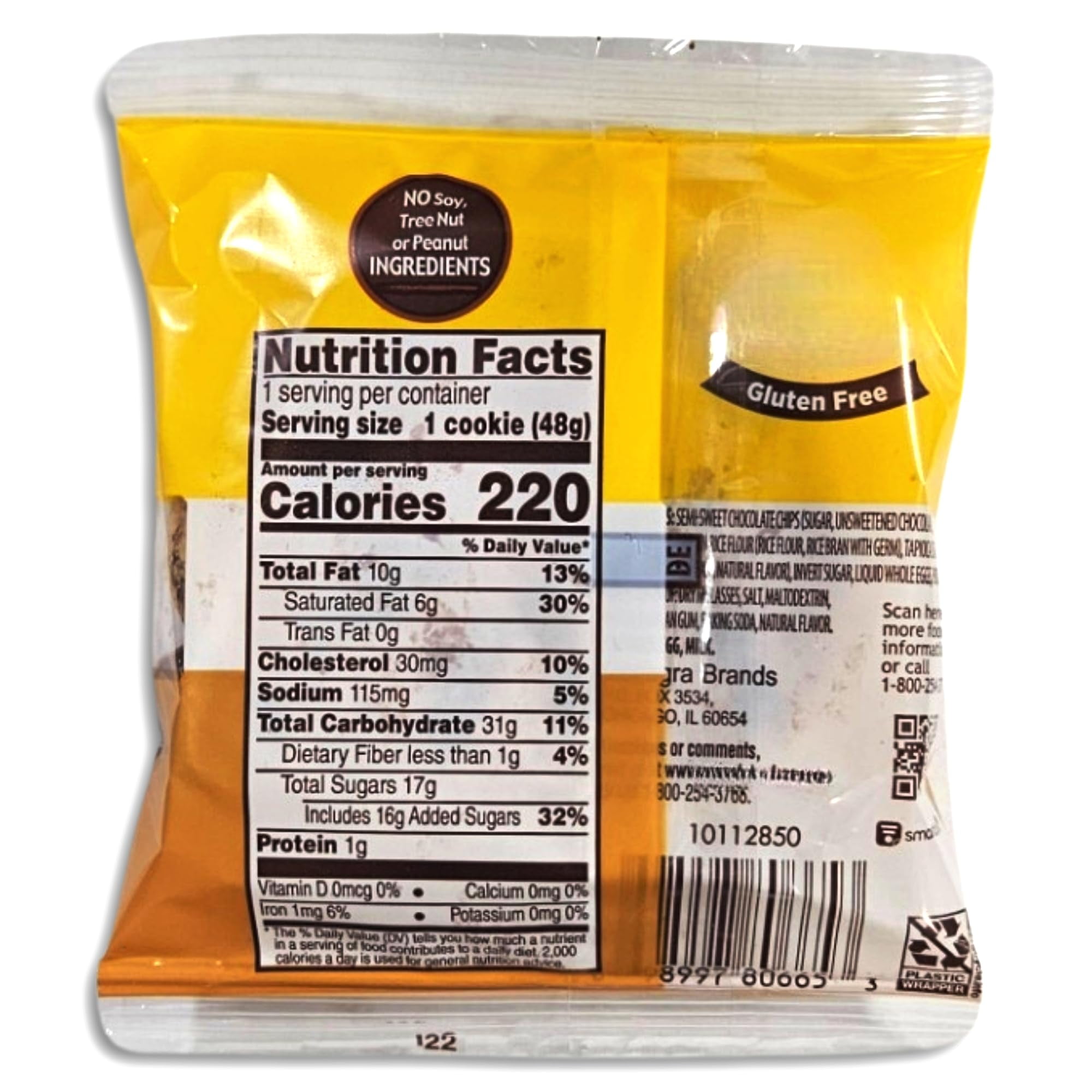 Udi's Gluten Free Chocolate Chip & Snickerdoodle Cookie Combo Pack   1.8 Ounce | Pack of 18