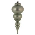 thumbnail image 1 of Vickerman 14" en Fer Forgé Mat Finial UV Foré, 1 of 3