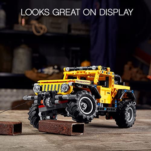 LEGO Technic Jeep Wrangler 42122 An Engaging Model Building Kit for Kids Who Love High Performance Toy Vehicles Walmart