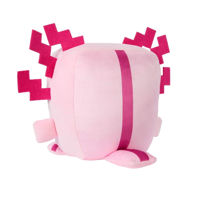 Minecraft Cuutopia Axolotl Plush Toy, 10-inch Collectible Soft