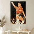 thumbnail image 4 of Hulk Hogan 4 championship belt in the ring 2025 Size 24''x36'' - Postora, 4 of 5