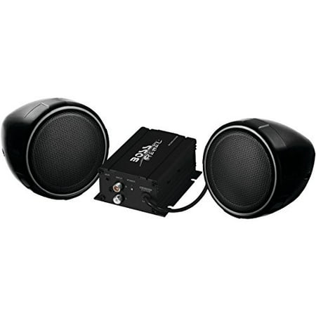 Boss Audio Systems MCBK420B Black 600W Motorcycle/ATV Sound (Best Atv Communication System)