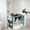 Blue, variant on Detachable Grooming Station for Cat Dog, Multi-use Pet Grooming Bed for Pet Bathing, Nail and Hair Trimming, Stable Structure,60x33x40cm