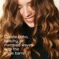 thumbnail image 6 of Conair Infiniti Pro 1" Ceramic & Tourmaline Triple Barrel Curling Iron, Gray, 6 of 10