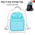 thumbnail image 5 of Bolsa de clasificación de compartimentos, organizador de forro, mochila de almacenamiento, bolsa de inserción interior, 5 of 5