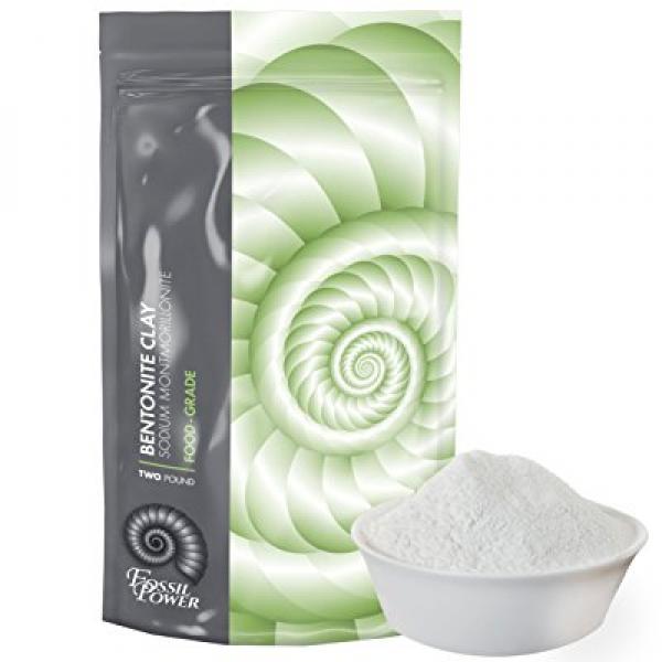 Bentonite Clay Pure Food Grade 2 LB Natural, Powerful, Detoxifying