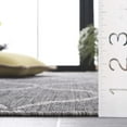 thumbnail image 6 of SAFAVIEH Beach House Rosheen Geometric Indoor/Outdoor Area Rug, Charcoal/Gray, 5'3" x 7'6", 6 of 14