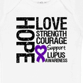 thumbnail image 4 of Inktastic Lupus Hope Love Strength 2 Boys or Girls Baby Bodysuit, 4 of 5