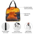 thumbnail image 4 of Easygdp Glowing Mushroom In Forest Bolsa Térmica Premium - Tela Oxford Impermeable, Gran Capacidad, Bolsillo Frontal, Unisex para Trabajo, Escuela, Actividades al Aire Libre y Picnics, 4 of 8
