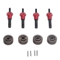 thumbnail image 1 of Eje de Trasero de Portal RC, Eje Machinado Machinado Con el Eje Machinado Eje Transmisor de Eje de TransmisioN Fácil Instalación 4pcs A PrueBa de ÓXido Con 8258 EngranjeJe para, 1 of 7