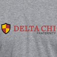 thumbnail image 3 of CafePress - Delta Chi Fraternity Full Color Logo T Shirt - Mens Tri-blend T-Shirt, 3 of 4