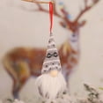 thumbnail image 7 of Walbest Gnome Christmas Ornament, Elf Gnome Swedish Handmade Plush Gnome, Faceless Gnome Ornament Scandinavian Santa Elf Wall Xmas Tree Hanging Ornament Pendant, 7 of 7