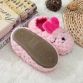 thumbnail image 4 of Conejo - Pantuflas de animales de peluche 28/29 EU, pantuflas cálidas de algodón para niños de 1 a 6 años, regalos de Navidad para niños, pantuflas de interior de piel de dibujos animados, 4 of 5