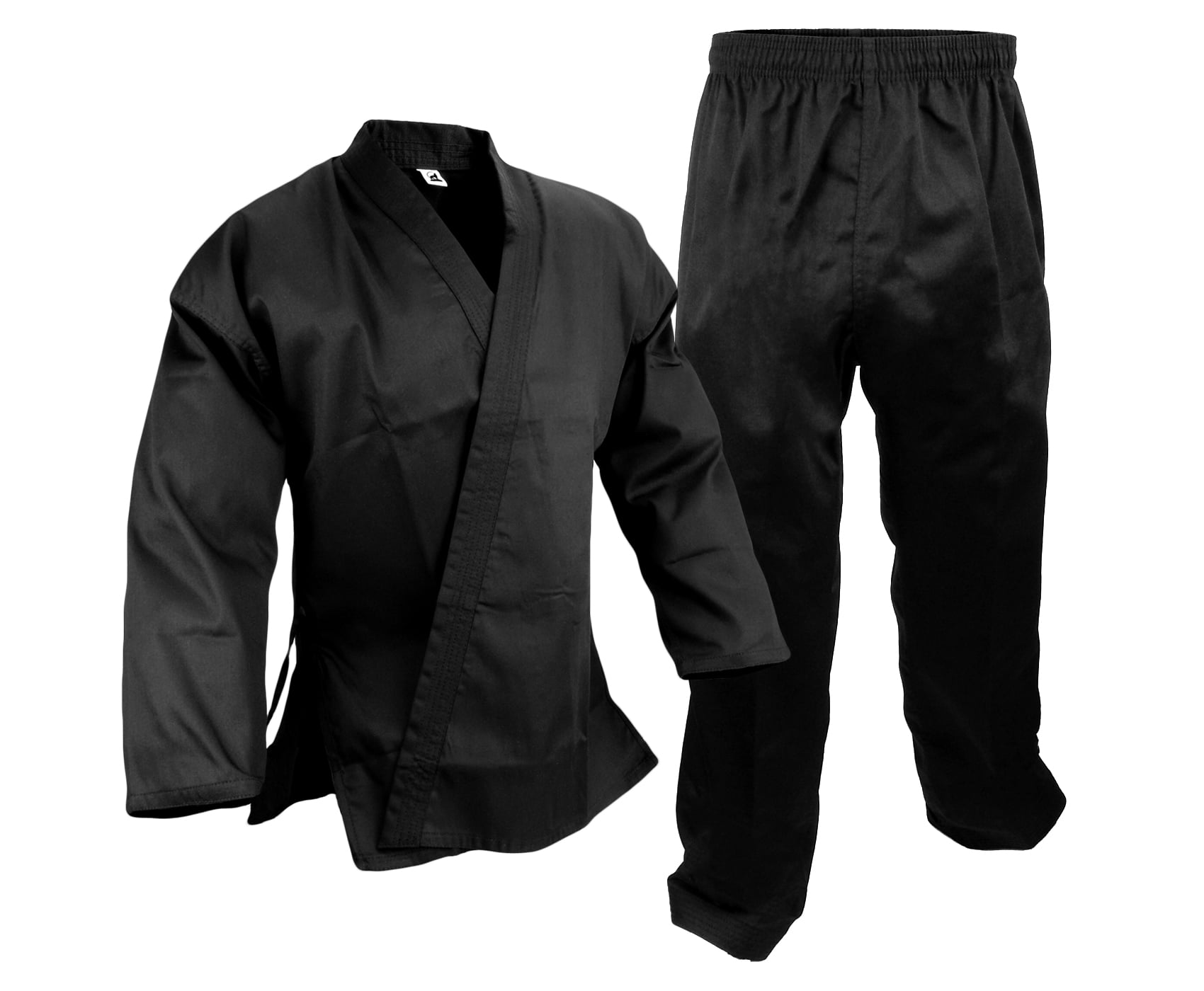 Details about   Black karate gi kimono made from 100% cotton martial arts uniform 