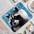 thumbnail image 2 of Raccoon Printed Square Mouse Pad, 8.3x9.8 Inch Non-Slip Rubber Bottom Gaming Mouse Pad for Office Use, 2 of 6