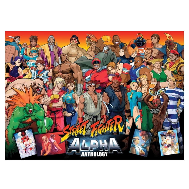 Rompecabezas Toynk Street Fighter Collage 1000 piezas