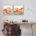 thumbnail image 3 of Stupell Industries Various Cottage Mushrooms Botanical & Floral Painting Gray Framed Art Print Wall Art, 17 x 17, Set of 2, 3 of 10